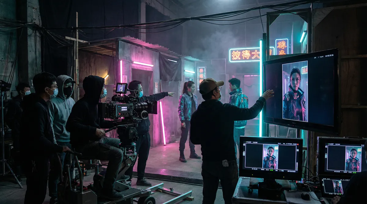 校长办公室梦莹被灌 短剧拍摄现场花絮